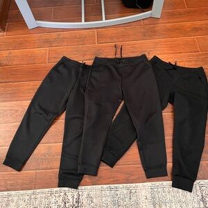 Black Jogger Pants Set